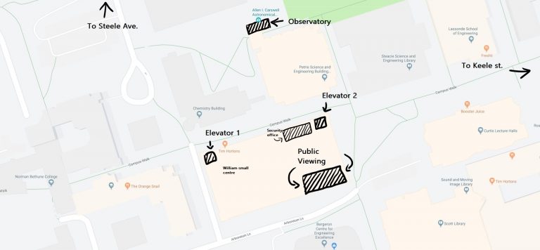 Public viewing directions map
