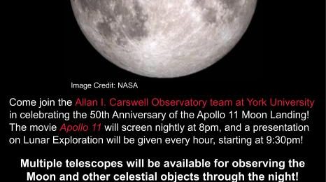 Poster for 50th anniversary of the Apollo 11 moon landing