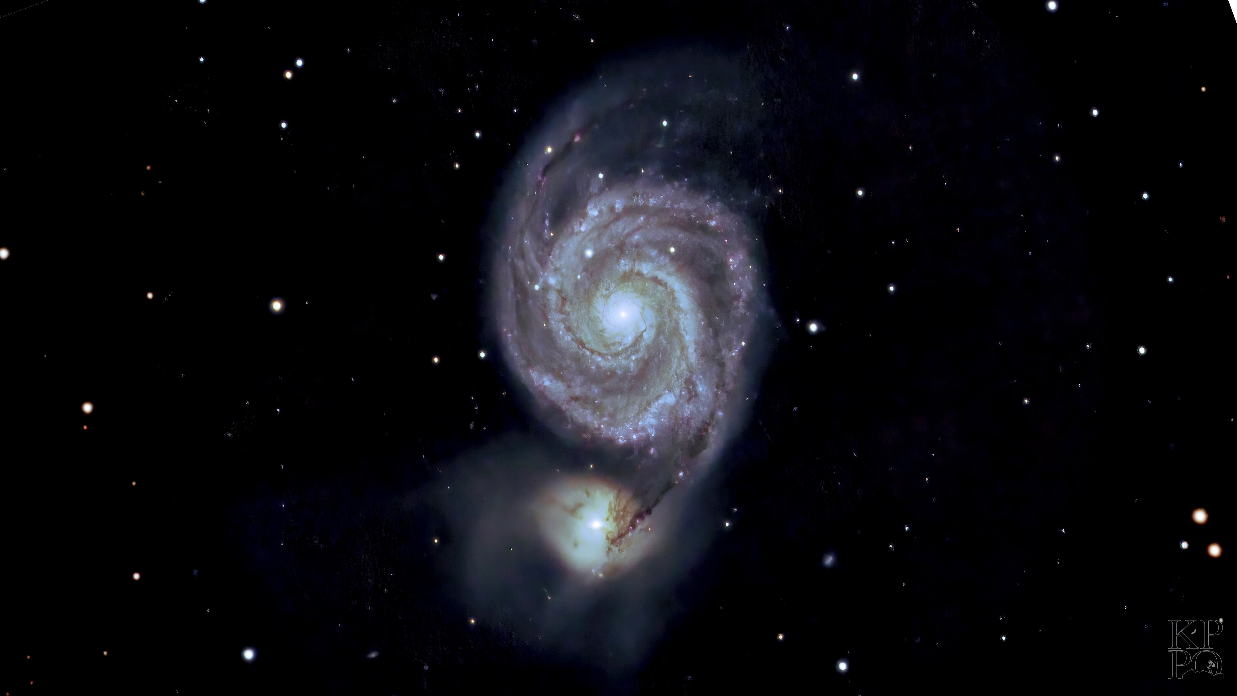 M51-HaOiiiRGB-Killarney-Provincial-Park-Observatory
